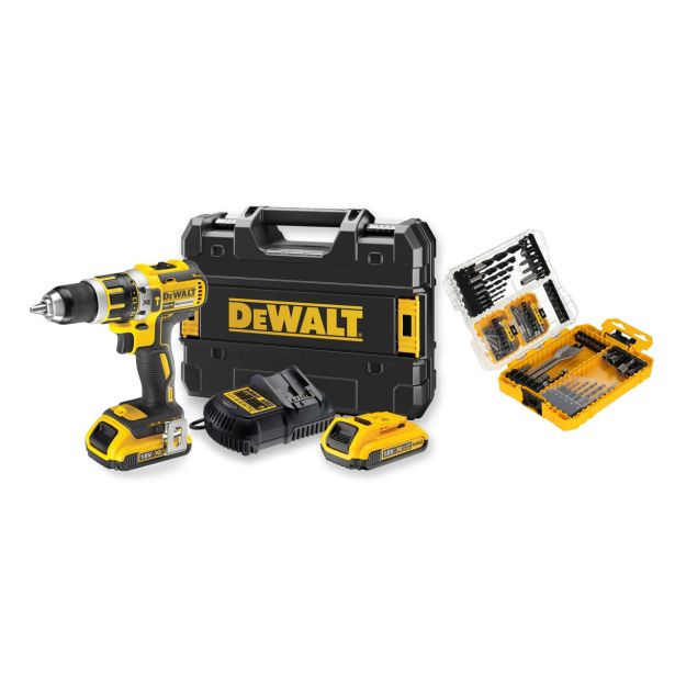 AKUMUL. UDARNI VRTALNIK DEWALT DCD795D2 +DT70785 GARNITURA