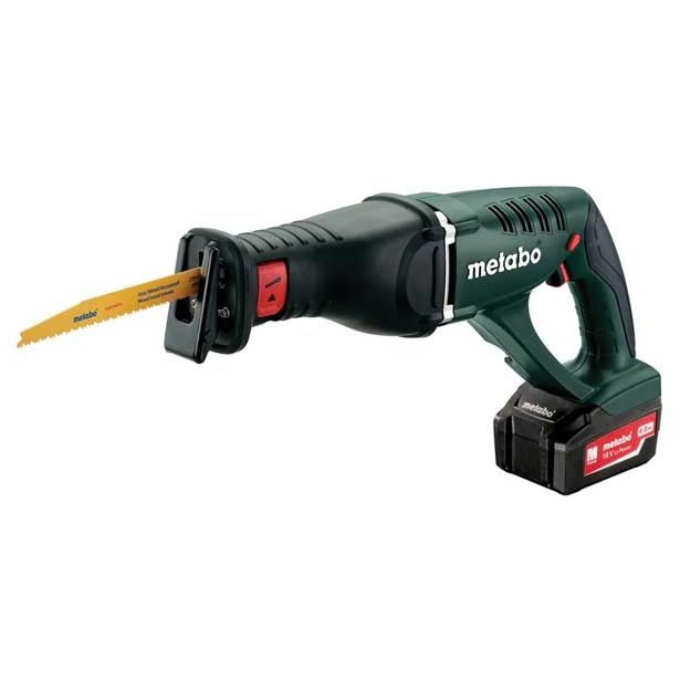 BATERIJSKA SABLJASTA ŽAGA METABO ASE 18 LTX 2X4 AH