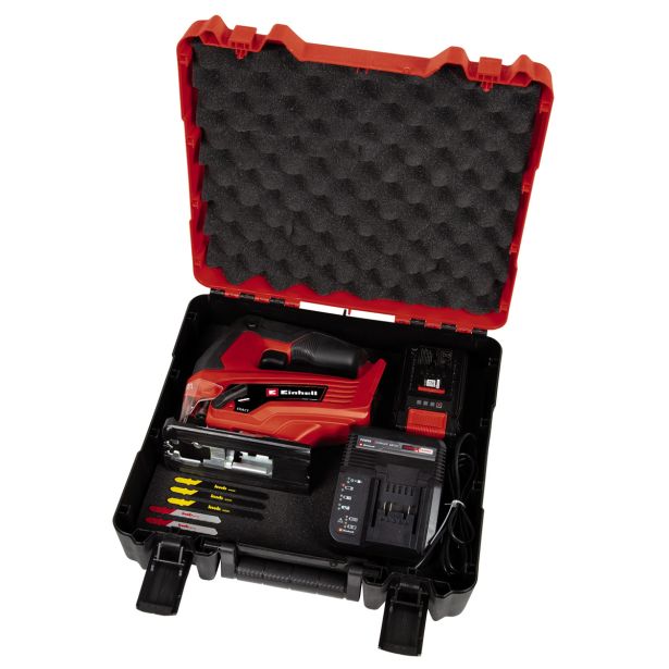 AKUMULAT. VBODNA ŽAGA EINHELL TC-JS 18 LI KIT POWER X-CHANGE