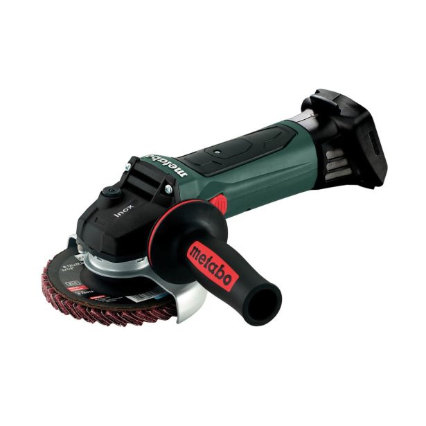 BATERIJSKI KOTNI BRUSILNIK METABO W 18 LTX 125 QUICK INOX