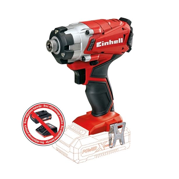AKUMULAT. UDARNI VIJAČNIK EINHELL TE-CI 18 LI SOLO POWER X-CHANGE