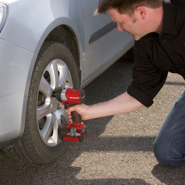 AKUMULAT. UDARNI VIJAČNIK EINHELL TE-CW 18 LI BRUSHLESS SOLO POWER X-CHANGE