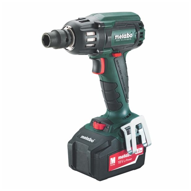 BATERIJSKI UDARNI VIJAČNIK METABO SSW 18 LTX 400 BL 2 X 5.2 AH