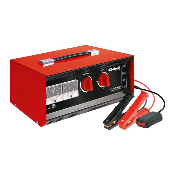 EINHELL POLNILNIK AKUMULATORJEV IN STARTER CC-BC 30 , 6 V / 12 V / 24 V, 3 - 400 AH, 100 A - 5 SEC