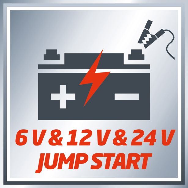 EINHELL POLNILNIK AKUMULATORJEV IN STARTER CC-BC 30 , 6 V / 12 V / 24 V, 3 - 400 AH, 100 A - 5 SEC