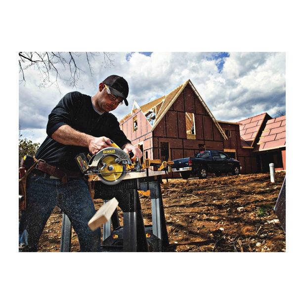 AKUMULATOR. KROŽNA ŽAGA DEWALT DCS 575 T2 XR FLEXVOLT KROŽNA