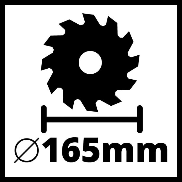 AKUMULATORSKA KROŽNA ŽAGA EINHELL TE-CS 18/165 LI SOLO POWER X-CHANGE