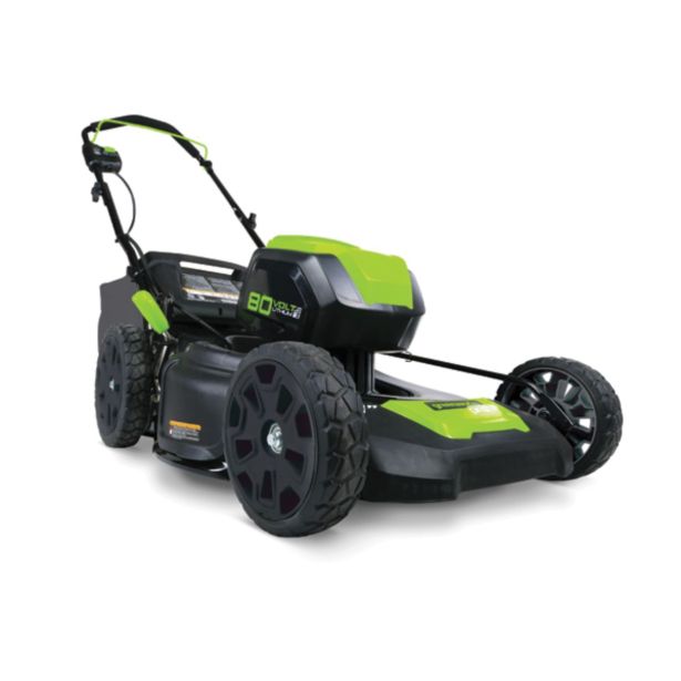 AKUMULATORSKA KOSILNICA GREENWORKS 80V 51 CM S 4AH BATERIJO IN POLNILNIKOM