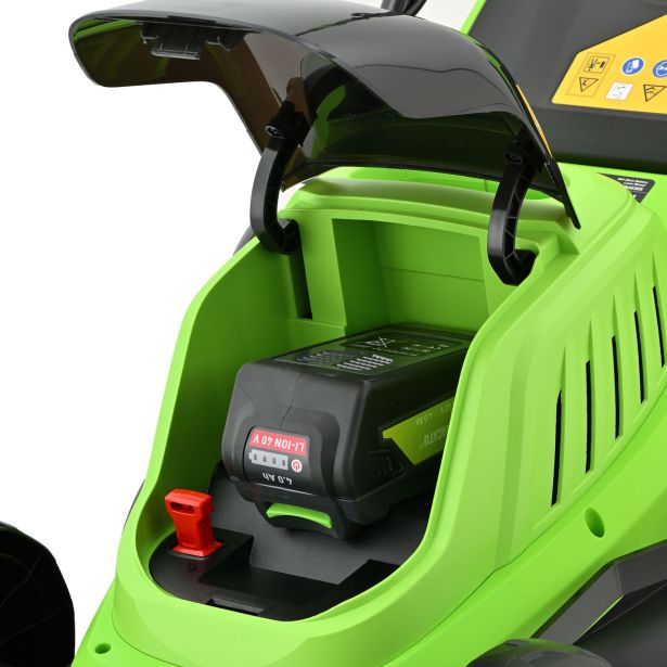 AKUMULATORSKA KOSILNICA KIACATU 40V 38CM Z 4AH BATERIJO IN POLNILNIKOM