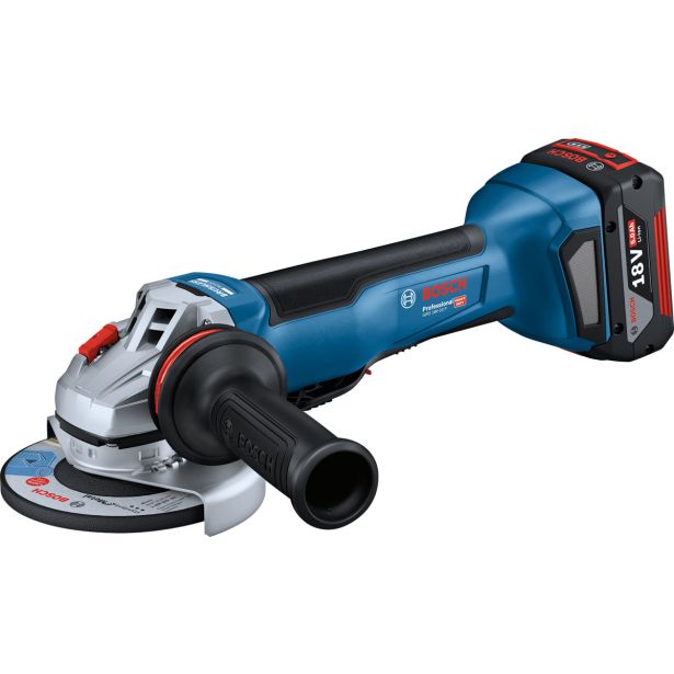 AKUMULATORSKI KOTNI BRUSILNIK BOSCH PROFESSIONAL GWS 18V-10 P + L-BOXX