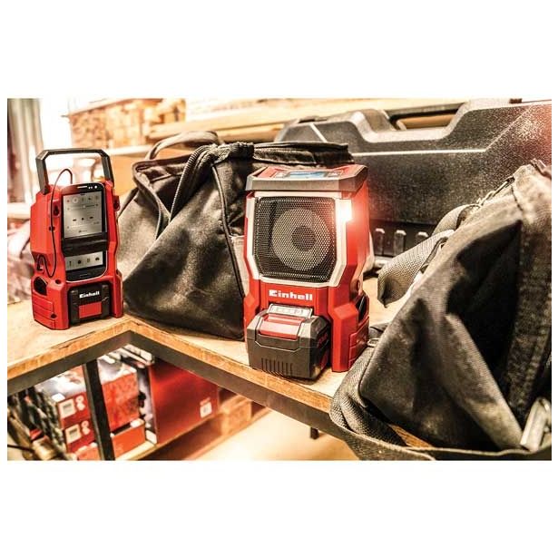 EINHELL AKUMULATORSKI RADIO TE-CR 18 LI SOLO POWER X-CHANGE, BREZ BATERIJE IN POLNILNIKA