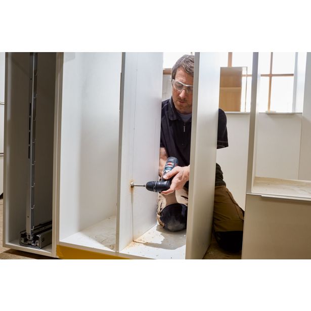 AKUMULATORSKI VRTALNI VIJAČNIK, POLNI KOMPLET GSR 12V-35 FC  + L-BOXX + KOMPLET NASTAVKOV FC Z VRTALNO GLAVO GFA 12-H