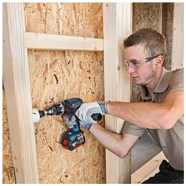 AKUMULATORSKI UDARNI VRTALNI VIJAČNIK BOSCH GSR 18 VE-EC V L-BOXX-U