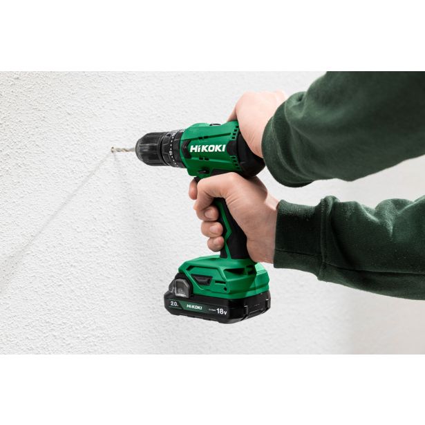 AKUMULATORSKI VRTALNIK HIKOKI DS18DA 2X 18V 2AH; KOVČEK