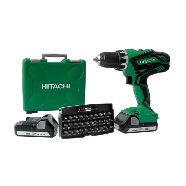 AKUMULATORSKI VRTALNIK HITACHI DS18DJLK SET