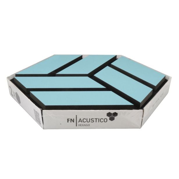 AKUSTIČNI PANEL FN ACUSTICO HEXAGO Q OCEAN SPLASH 300X260X19 MM