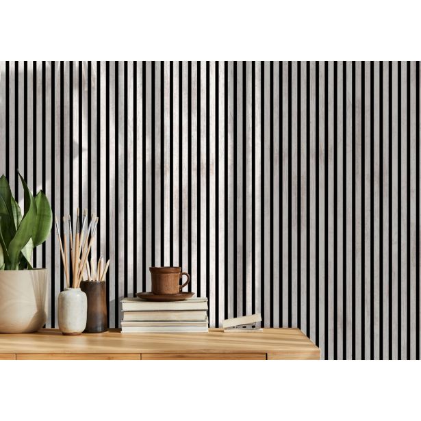 AKUSTIČNI PANEL FN ACUSTICO VINTAGE BELA 1195X57X19 MM FOKI049