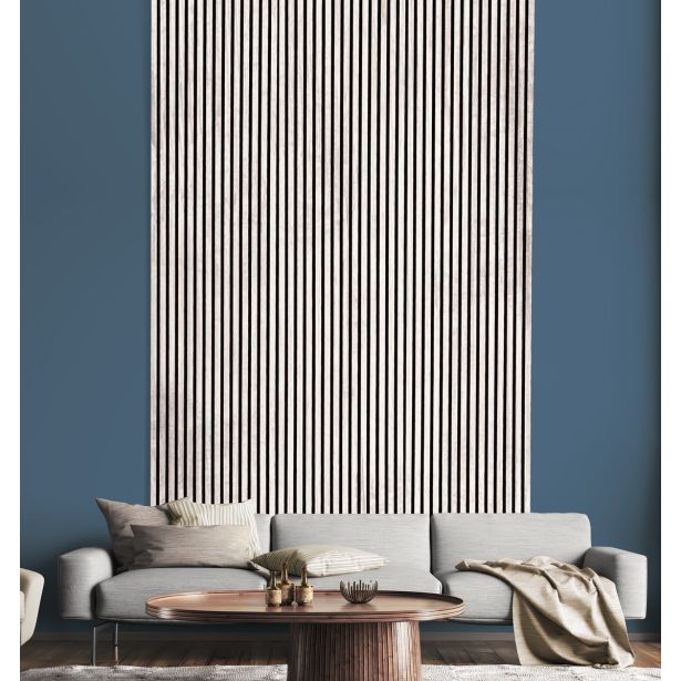 AKUSTIČNI PANEL FN ACUSTICO VINTAGE BELA 2400X57X19 MM FOKI049