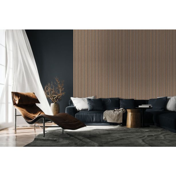 AKUSTIČNI PANEL FN WALLY TIGER MDF HRAST LAMELLO FOEI73 P 18X267