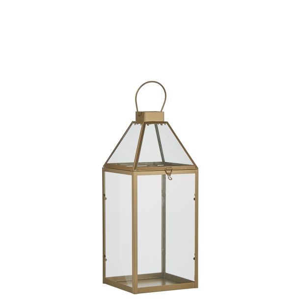 KERAMIČNI NOTRANJI LONEC MICA ALIZE ZLATA LANTERNA D17.5XŠ15.5XV37CM