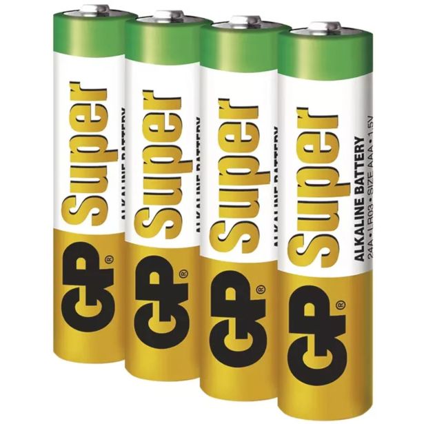 ALKALNI BATERIJSKI VLOŽEK EMOS GP SUPER LR03 4BL