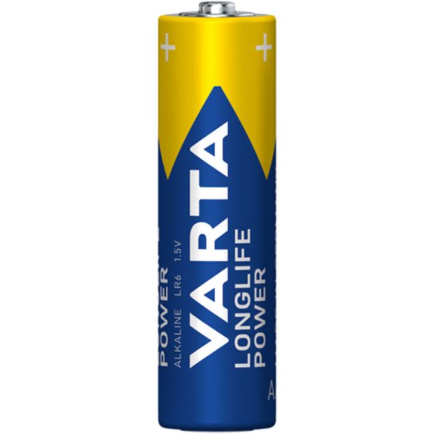 ALKALNI BATERIJSKI VLOŽEK VARTA LR06 AA 10/1 LONGLIFE POWER