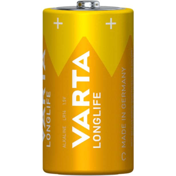 ALKALNI BATERIJSKI VLOŽEK VARTA LR14 BL/2 LONGLIFE