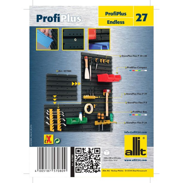 NOSILNA PLOŠČA ZA ZABOJE ALLIT 340X20X270 MM