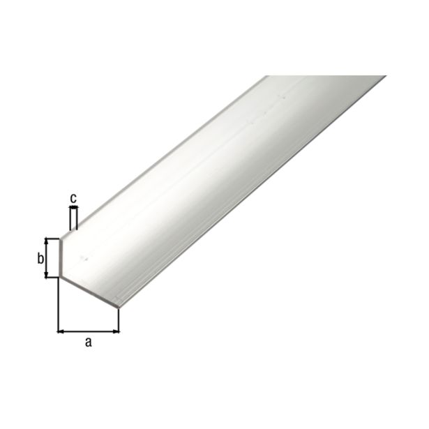 KOTNI PROFIL ALBERTS ALU 30X20X2X2600 MM