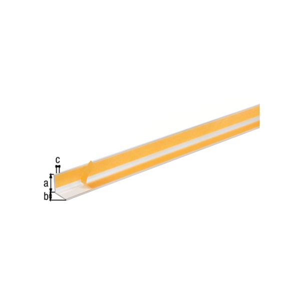 KOTNI PROFIL ALBERTS ALU 30X30X2.0X1000 MM SREBRNO ELOKSIRAN