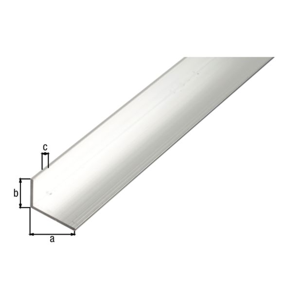 KOTNI PROFIL ALBERTS ALU 40X10X2X26000 MM