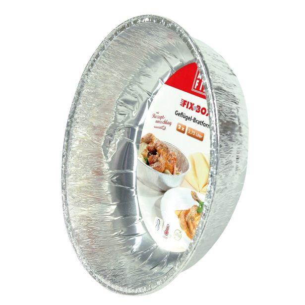 MODEL ZA OBLIKOVANJE ALUFIX 273X225X76 MM 2/1 FIXBOX ALU POSODA OVALNA