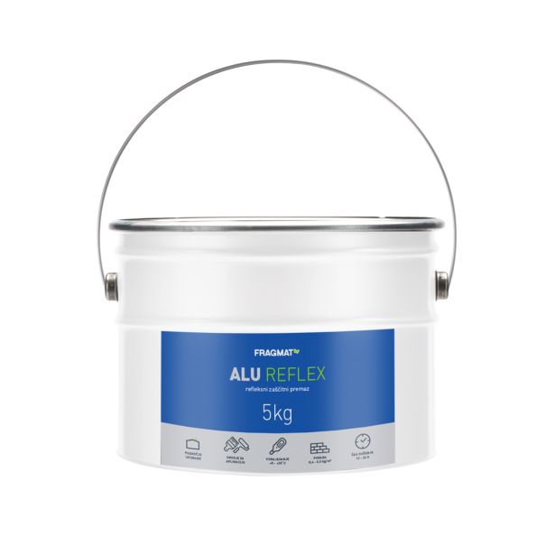 BITUMENSKI PREMAZ FRAGMAT TIM ALU REFLEX ZAŠČITNI PREMA PAL = 270 KG, KOS = 5 KG