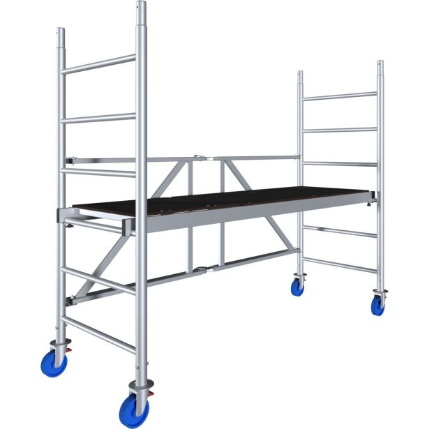 ALUMINJASTI ODER KRAUSE MONTO PRO TEC XS PODEST 2X0.6M DELOVNA VIŠINA 2.90 M