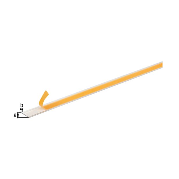 PLOSKA PALICA ALBERTS ALU, 20X2X2600 MM SIVO ELOKSORANA