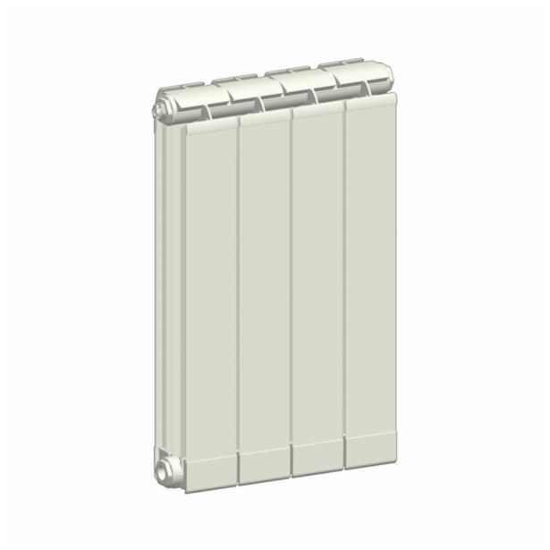 ALUMINIJASTI RADIATOR AKLIMAT M800 5 ČL. BELI IDENT 880544
