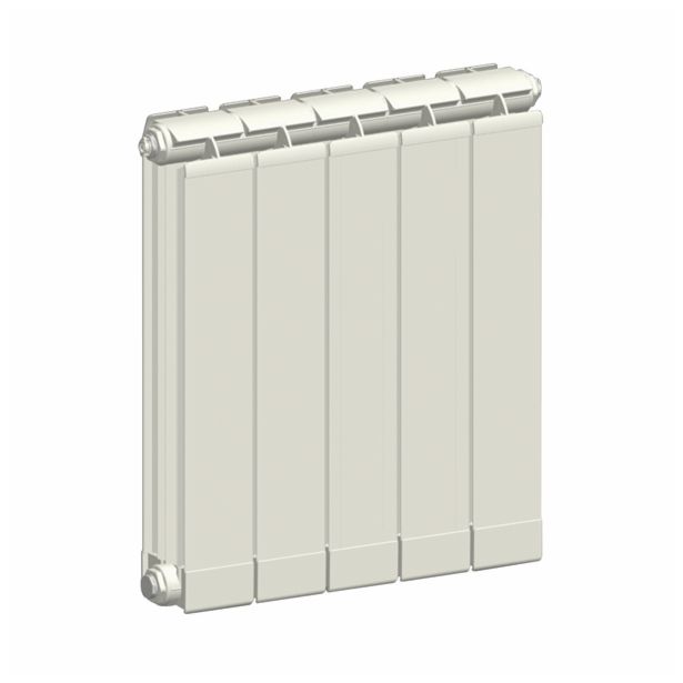 ALUMINIJASTI RADIATOR AKLIMAT MM1800 5ČL. BELI IDENT 884737