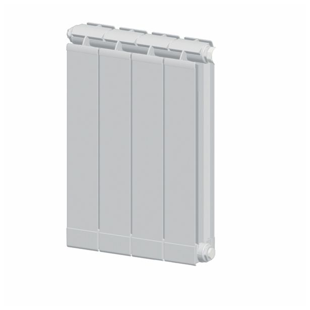 ALUMINIJASTI RADIATOR AKLIMAT MV500 8 ČL. DESNI BELI IDENT 881115