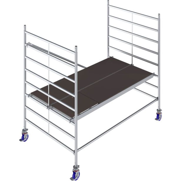 ALUMINJASTI ODER KRAUSE STABILO PODEST 2.5X1.5M S50 DELOVNA VIŠINA 3.00 M