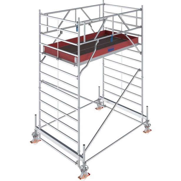 ALUMINJASTI ODER KRAUSE STABILO PODEST 2.5X1.5M S500 DELOVNA VIŠINA 7.40 M