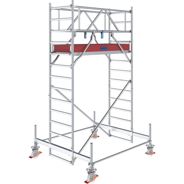 ALUMINJASTI ODER KRAUSE STABILO PODEST 2X0.75M S100 DELOVNA VIŠINA 5.40 M