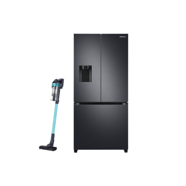 AMERIŠKI HLADILNIK SAMSUNG RF50A5202B1/EO + SESALNIK VS15A6031R1/GE