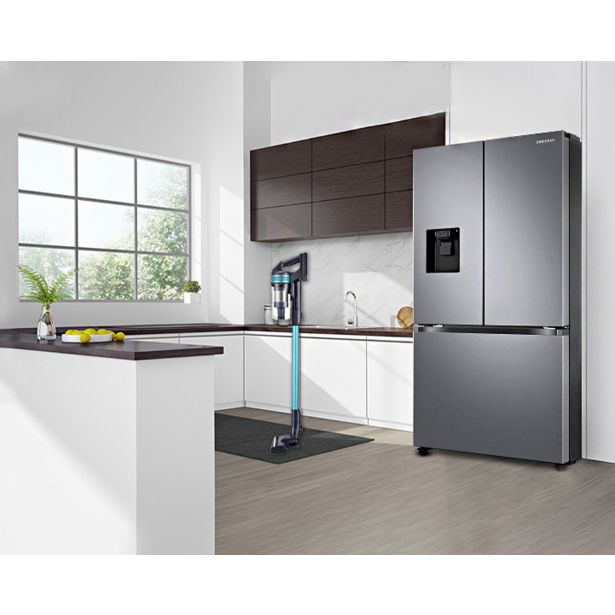 AMERIŠKI HLADILNIK SAMSUNG RF50A5202B1/EO + SESALNIK VS15A6031R1/GE