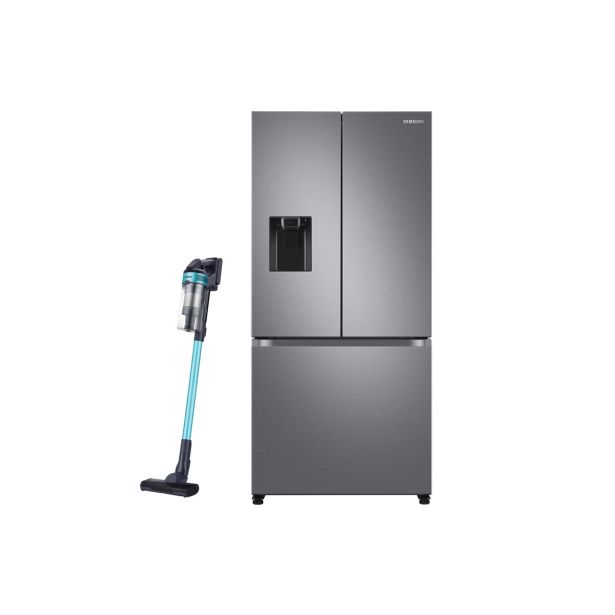 AMERIŠKI HLADILNIK SAMSUNG RF50A5202S9/EO + SESALNIK VS15A6031R1/GE