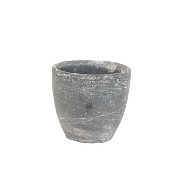 KERAMIČNI NOTRANJI LONEC TS ANNE MODER STONE 16 CM H1 5