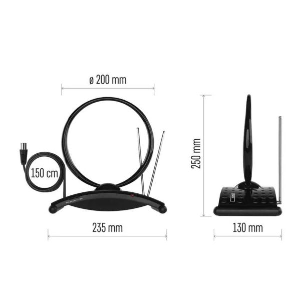 ANTENA EMOS CITY RING-C550 J0701
