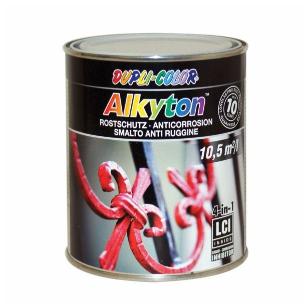 ANTIKOROZIVNI PREMAZ DUPLI-COLOR ALKYTON RUST STOP 750ML RAL 7011 TEMNO SIVA