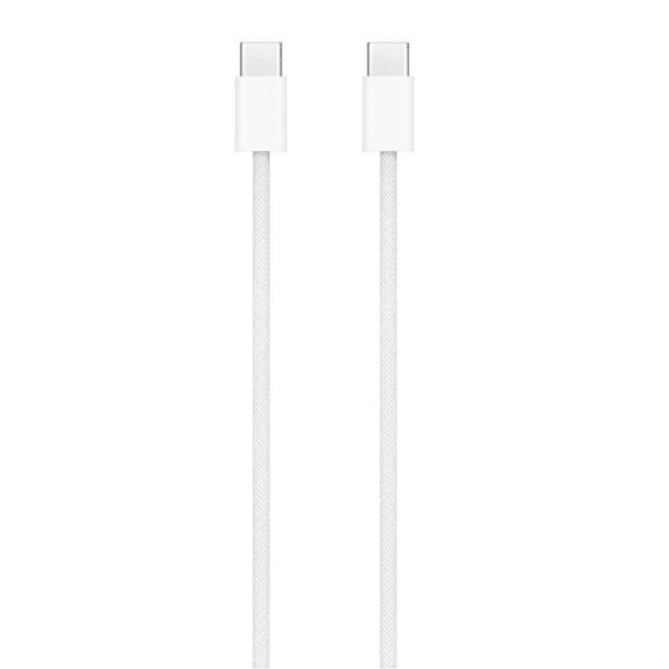 APPLE PODATKOVNI KABEL MU2G3ZM/A TYPE C NA TYPE C VTIČ ZA IPHONE 16 IN IPHONE 15 SERIJA  ORIGINAL EU BLISTER 2M 240W  PLETEN