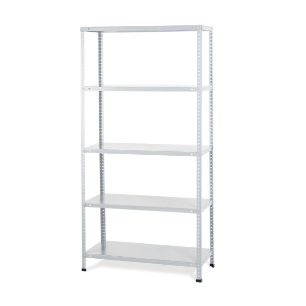 REGAL AR SHELVING 180X90X30 CM 5P/70KG BEL KOVINSKA POLICA