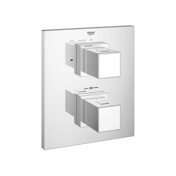 DODATNA OPREMA ZA PIPE GROHE GROHTHERM CUBE, INTEG. PREKLO. ZA 2 ALI VEČ IZHO